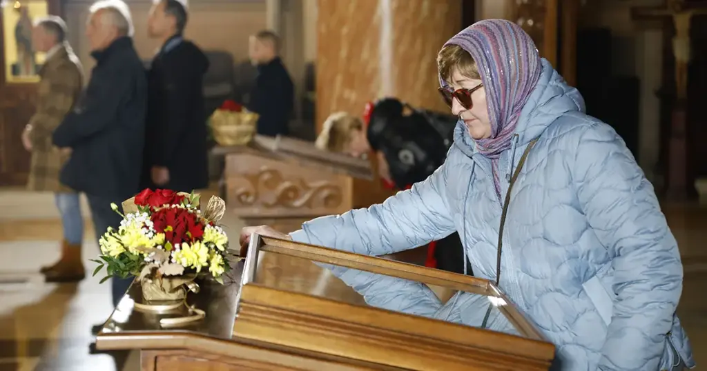 Služena božićna liturgija u Sabornoj crkvi u Sarajevu