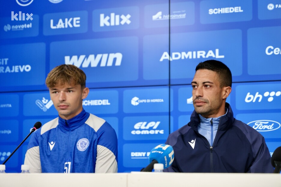Muharem Husković i David Muslera (Foto: I. Š./Klix.ba)