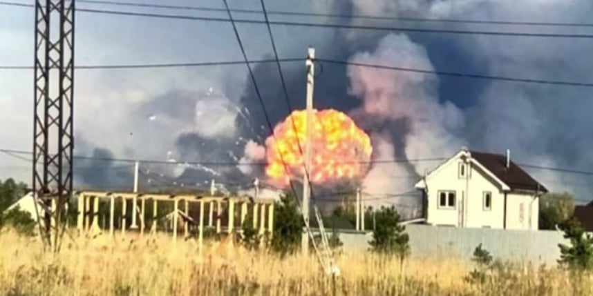 Eksplodiralo jedno od najvećih ruskih skladi&scaron;ta oružja: U njemu se nalazi 105.000 tona municije