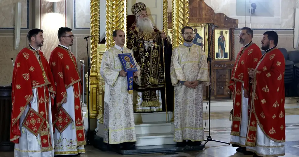 Služena božićna liturgija u Sabornoj crkvi u Sarajevu
