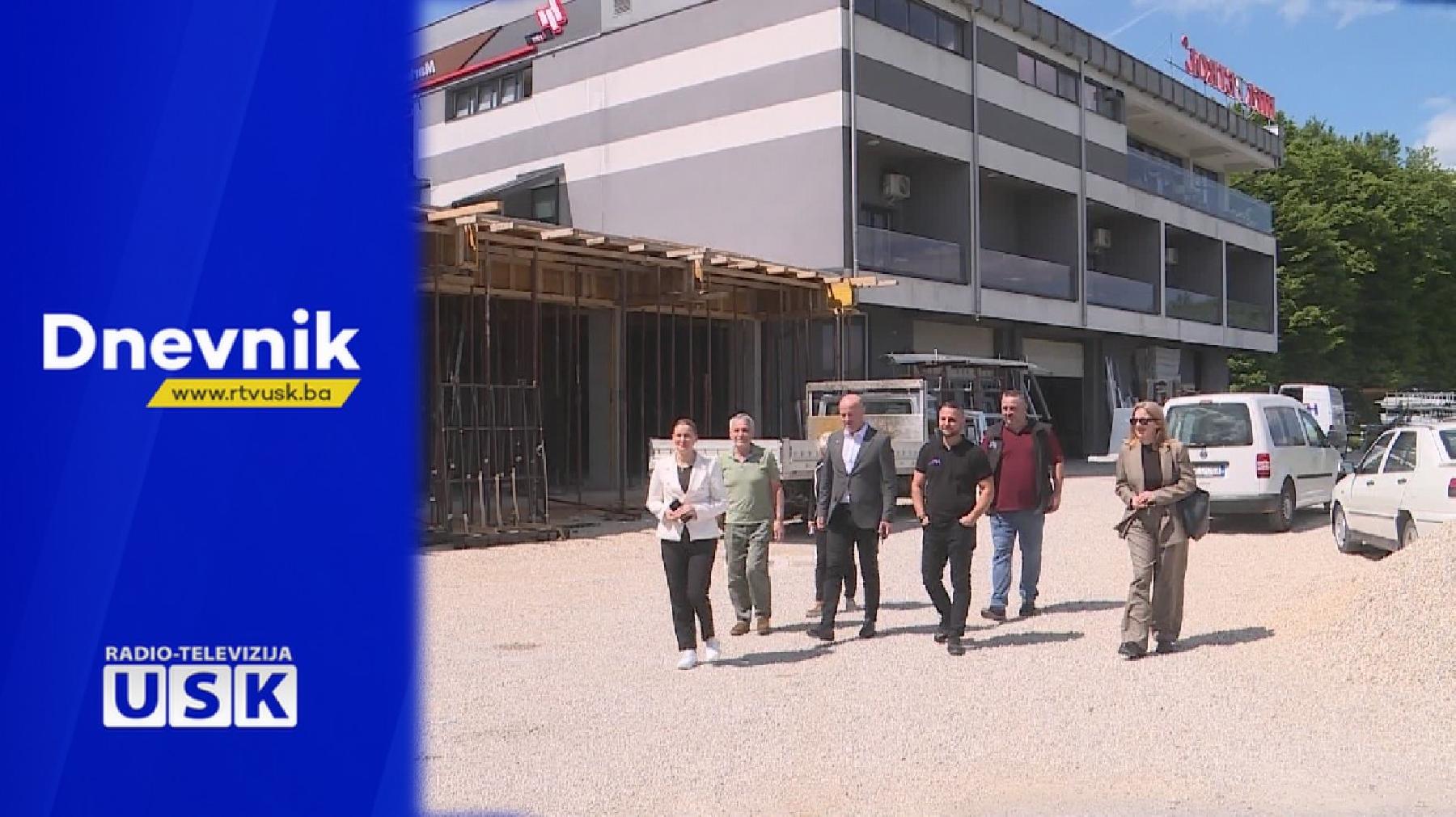 Vlasti USK posjetile firmu 'HF MONT' u Velikoj Kladu&scaron;i koja se ističe u proizvodnji PVC i ALU stolarije