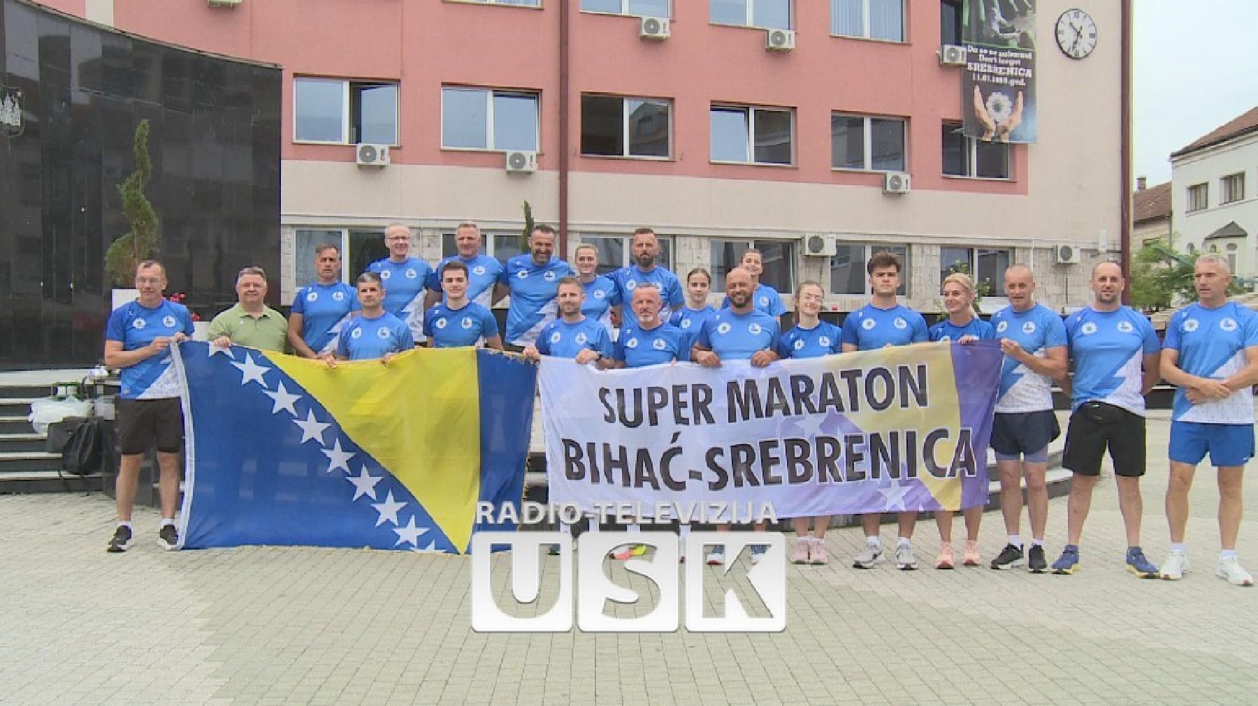 Započeo Supermaraton Bihać &ndash; Srebrenica 2026 u znak sjećanja na žrtve genocida