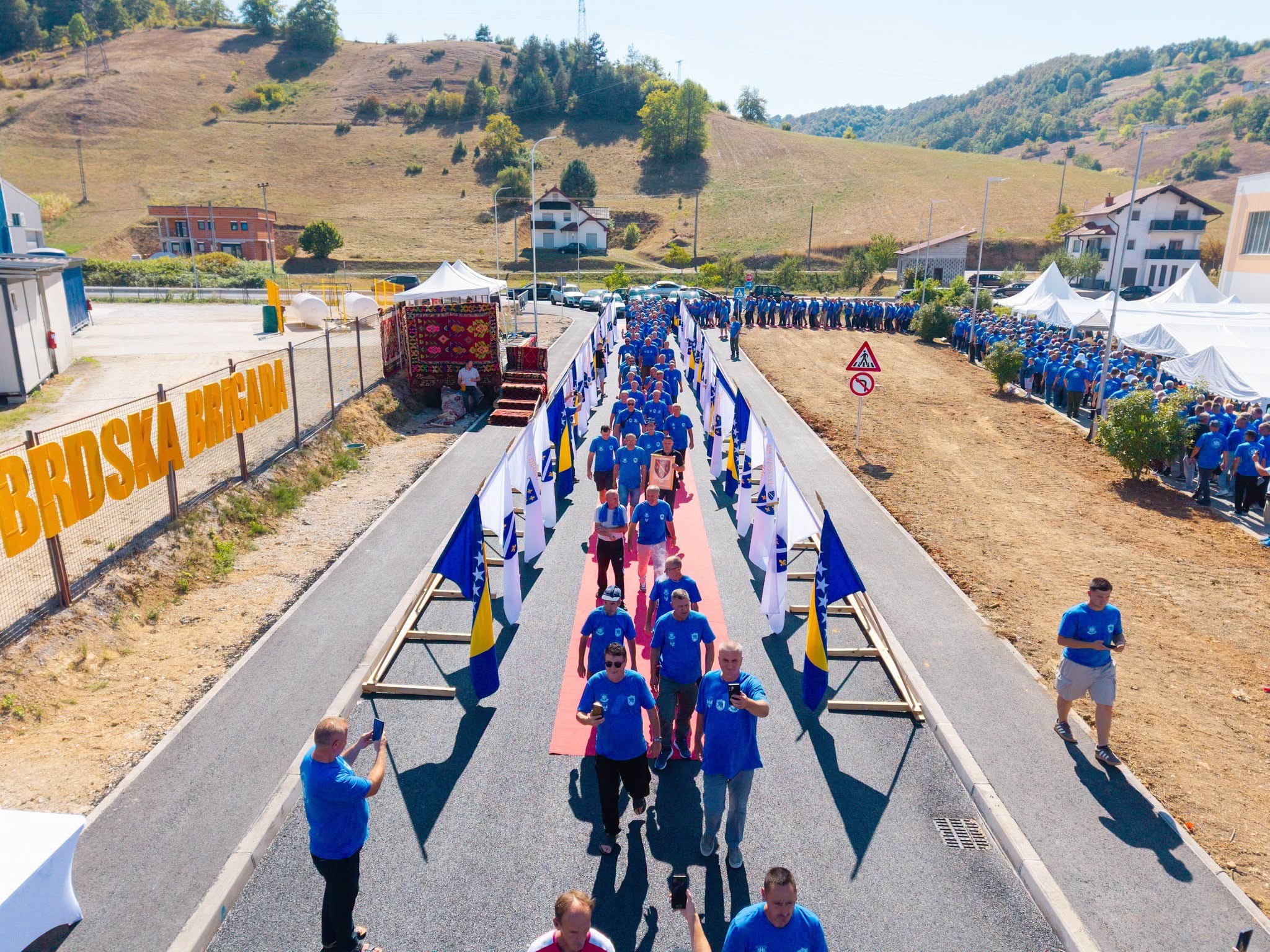 Defile veterana u Bužimu povodom godi&scaron;njice formiranja 505. vite&scaron;ke brigade