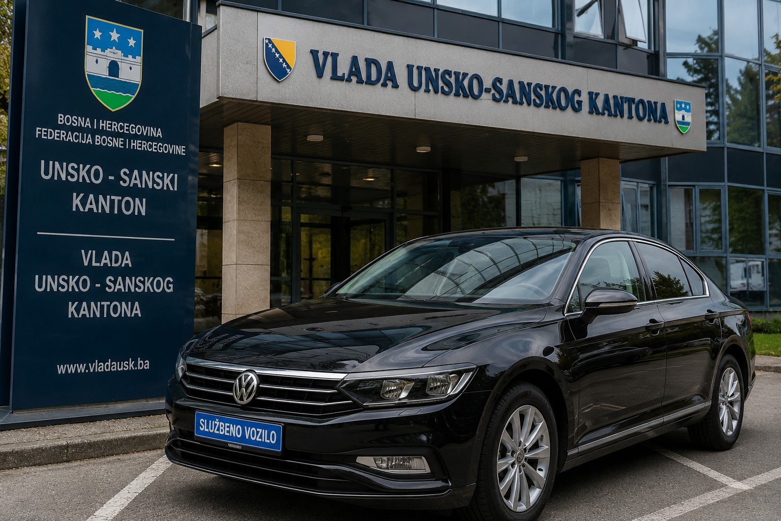 Vlada USK dodijelila ugovor za nabavku službenih vozila kompaniji "Una-Auto" d.o.o. za 362.600 KM