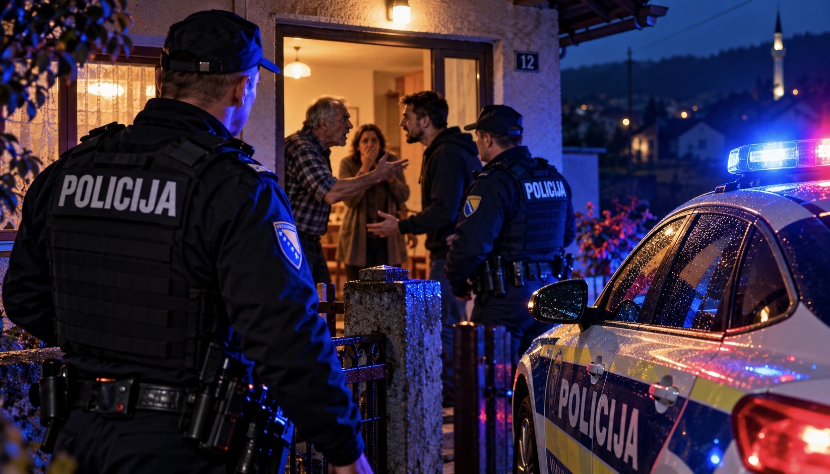 Fizički sukob između oca i sina u Bosanskoj Krupi nakon porodične svađe
