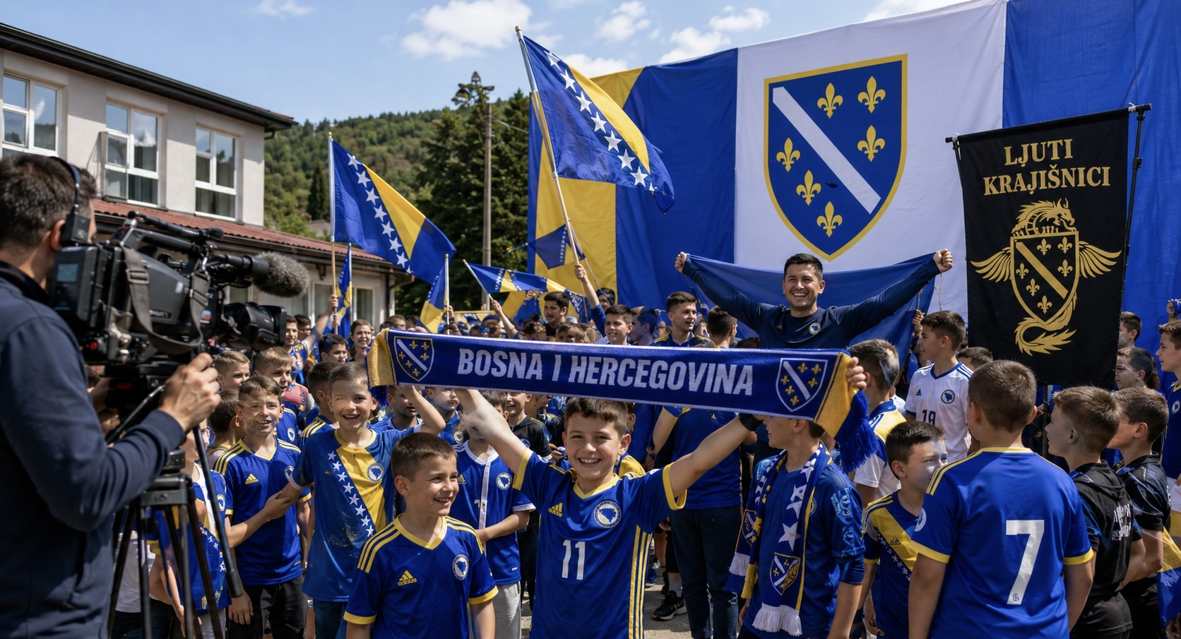 Pokoj se priprema za navijačko okupljanje: Mje&scaron;tani pozvani da podrže Zmajeve u dresovima BiH