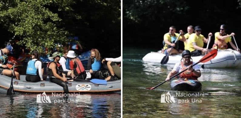 Jutros započela 52. Internacionalna turistička Una regata na rijeci Uni