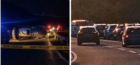 Te&scaron;ka saobraćajna nesreća na magistralnom putu M-5 u Ripačkom klancu uzrokovala potpunu obustavu saobraćaja