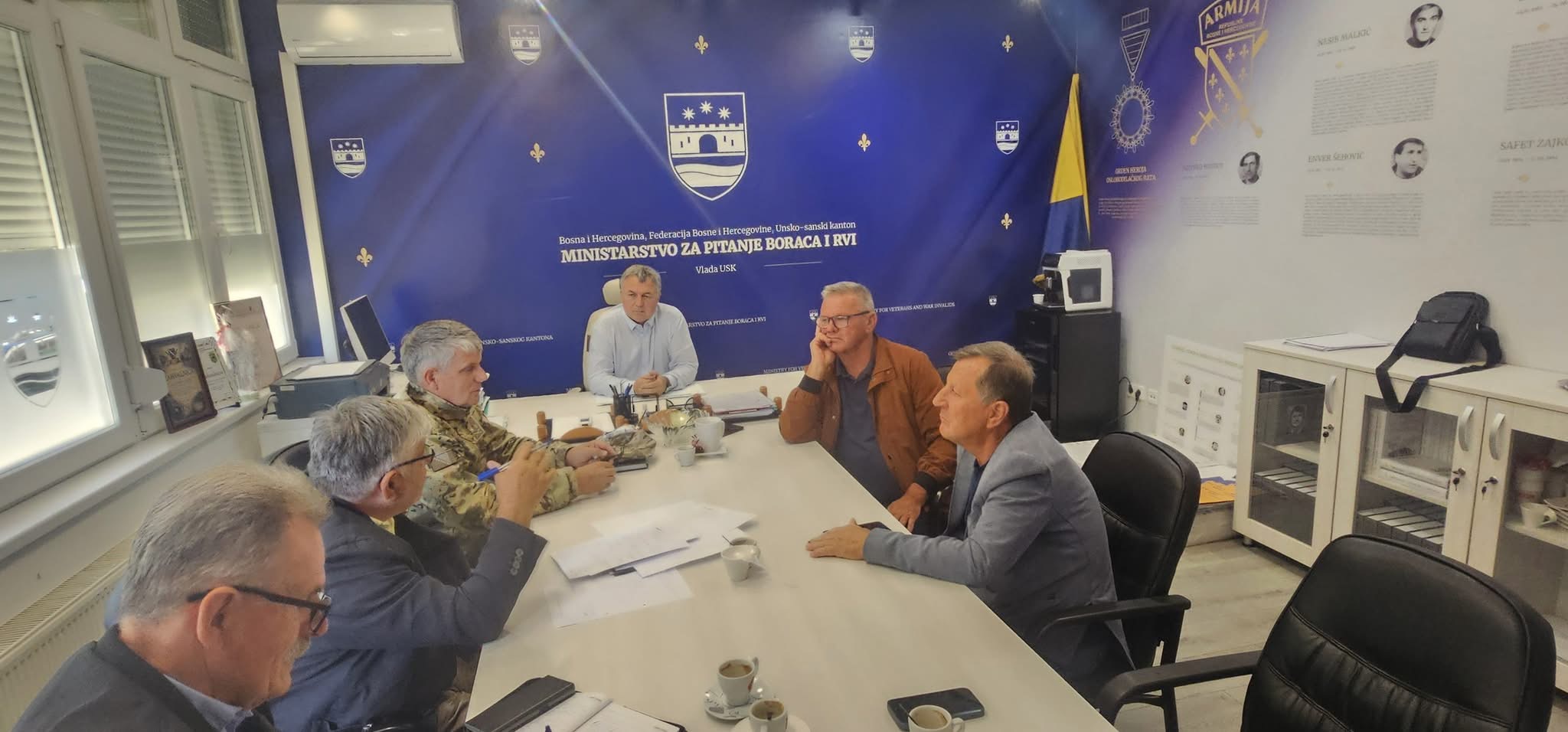 Ministar mr. Almir Zulić održao prvi sastanak o pripremama za obilježavanje 34. godi&scaron;njice 5. korpusa ARBiH
