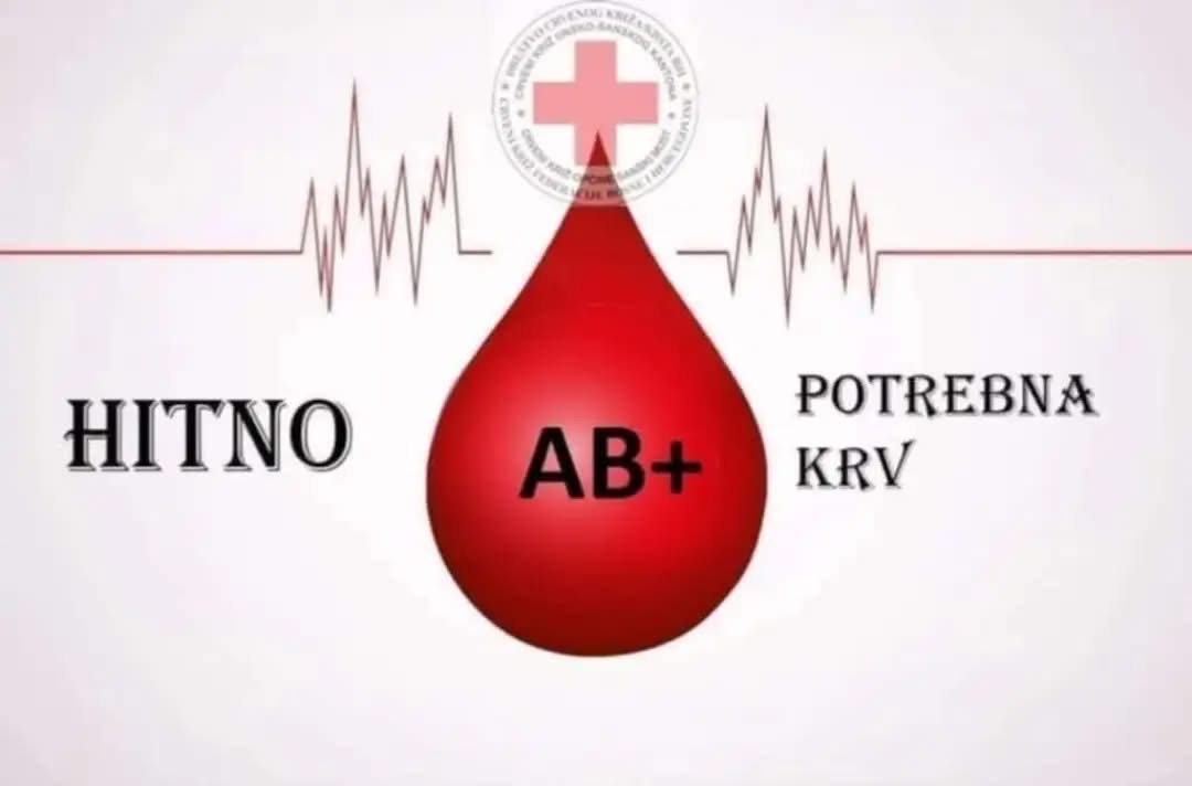 Hitna potreba za krvnom grupom AB+: Crveni križ Sanski Most poziva davaoce na pomoć Behaidu Omanoviću