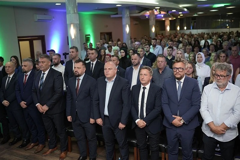 Na predizbornom skupu NES-a u Bihaću predstavljeni kandidati iz Unsko-sanskog kantona