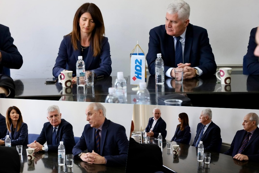 DRAGAN ČOVIĆ U TUZLI: Nagla&scaron;ena važnost političkog angažmana i za&scaron;tite prava hrvatskog naroda