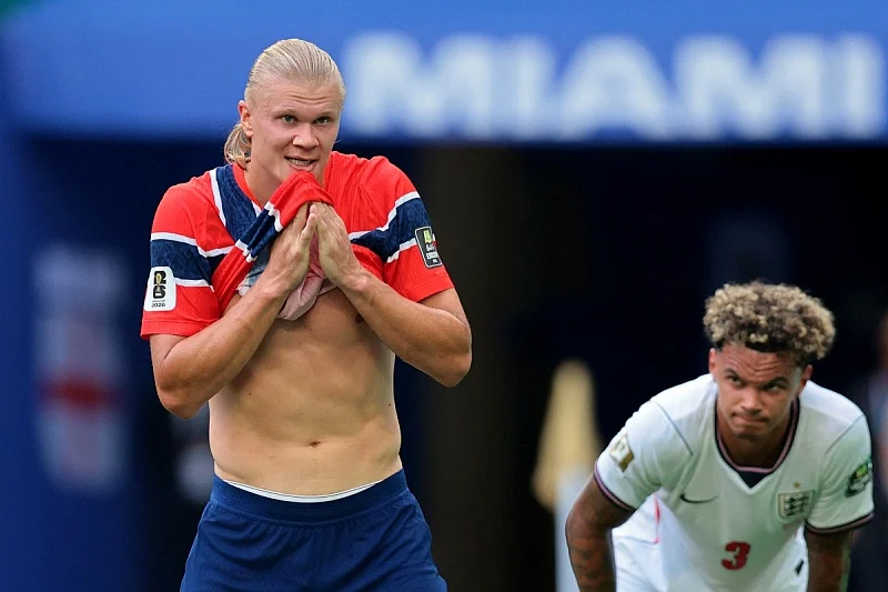 Erling Haaland igrao protiv Engleske s virusnom infekcijom, Norve&scaron;ka izgubila 2:1 nakon produžetaka