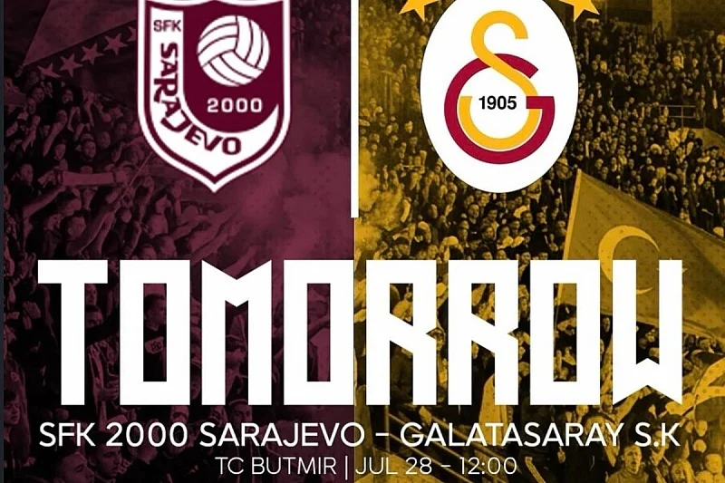SFK 2000 Sarajevo dočekuje Galatasaray u generalnoj probi pred Ligu prvaka