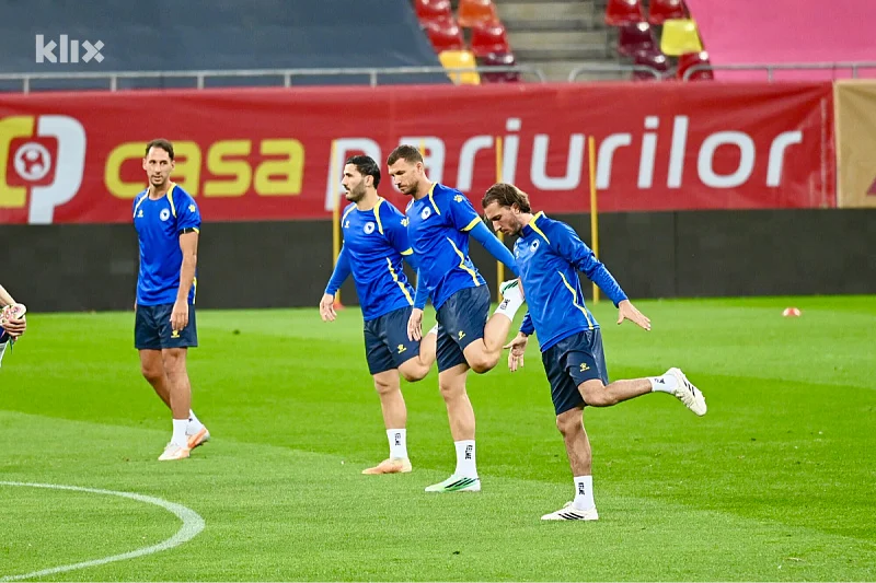 BiH odradila posljednji trening na Nacionalnom stadionu u Bukure&scaron;tu pred Rumuniju, među igračima i Edin Džeko