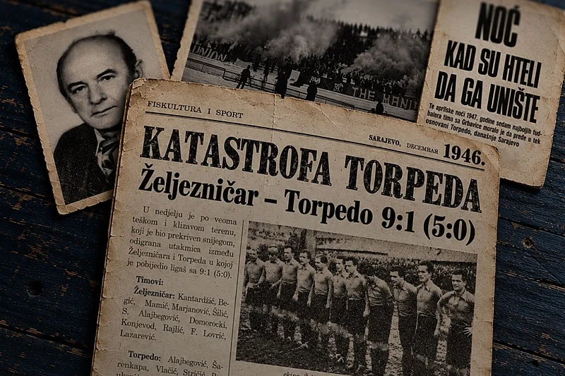 FK Željezničar objavio historijski vizual iz 1946. i informacije o ulaznicama za derbi 24. oktobra
