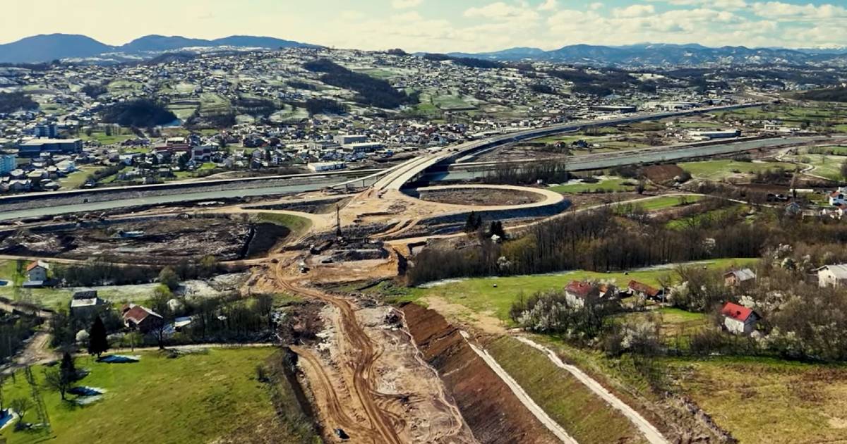Pogledajte kako izgleda gradili&scaron;te trase Koridora 5C