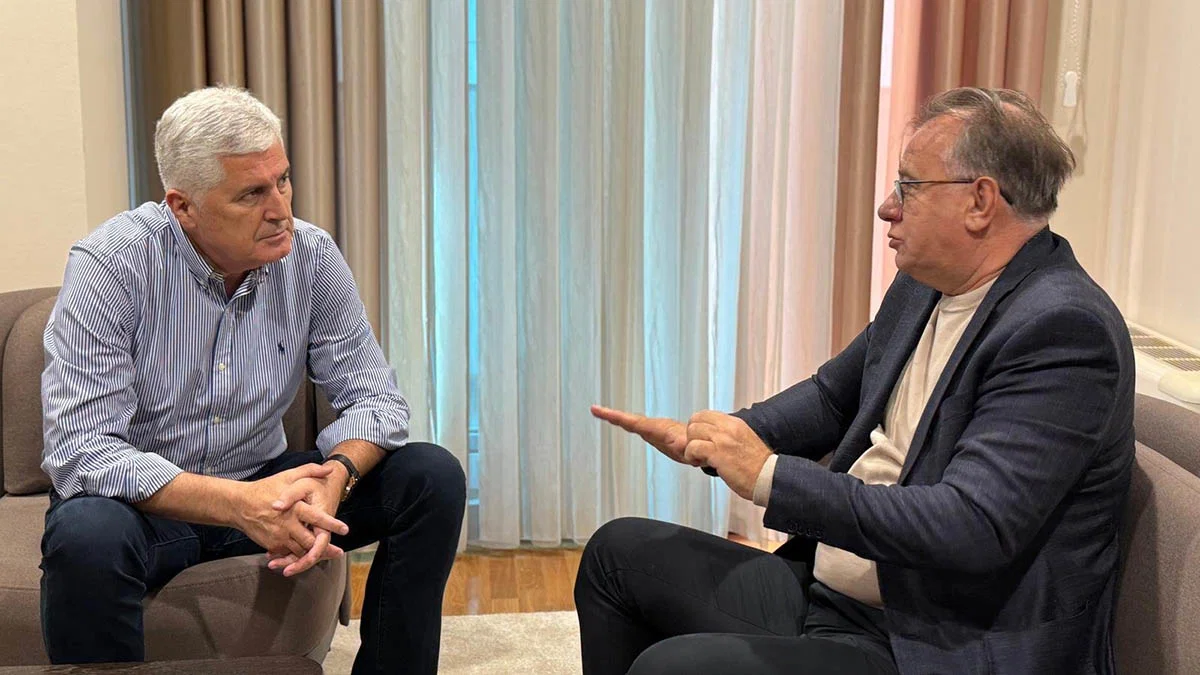Dragan Čović i Nermin Nik&scaron;ić razgovarali o formiranju nove vlasti nakon Općih izbora