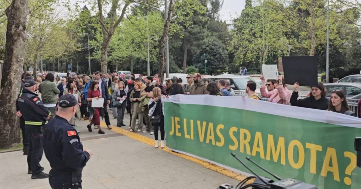 Protest u Crnoj Gori zbog sporazuma sa UAE o Velikoj plaži: 30 milijardi eura za "megaprojekt"