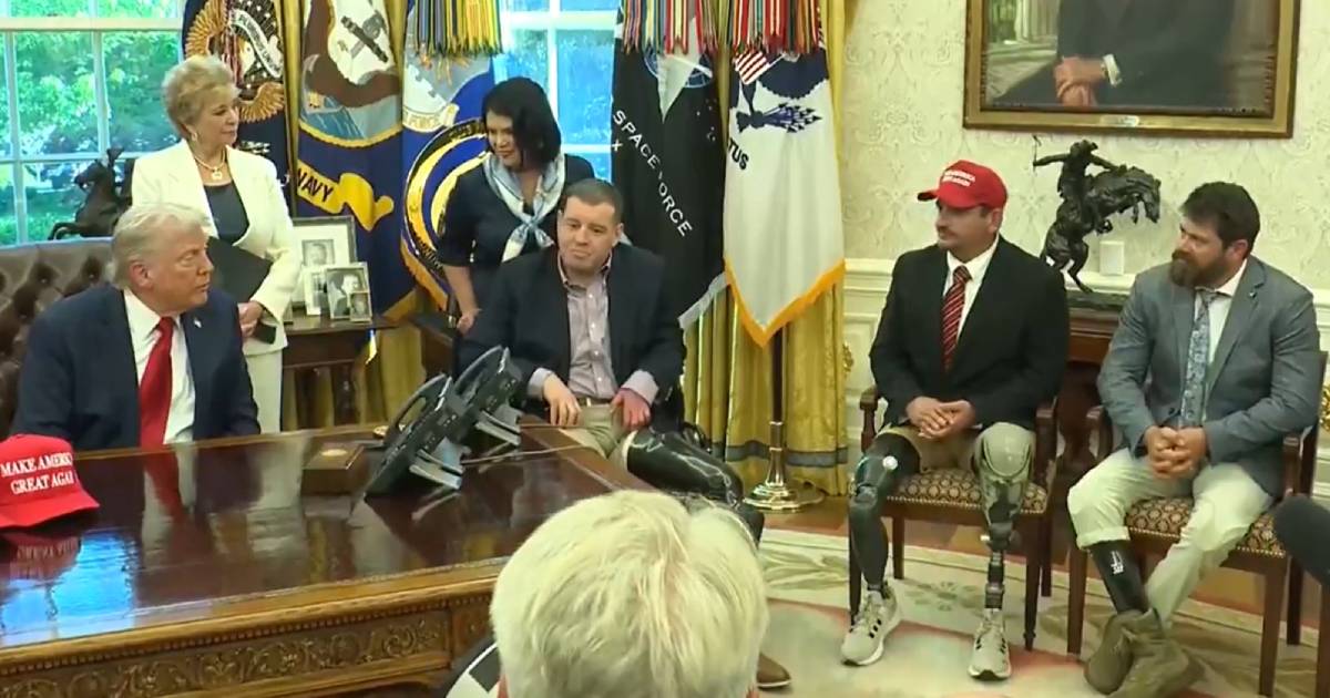 Trump vojnicima koji su ostali bez nogu: Znači, pogodili su vas? Sjajno, sjajno