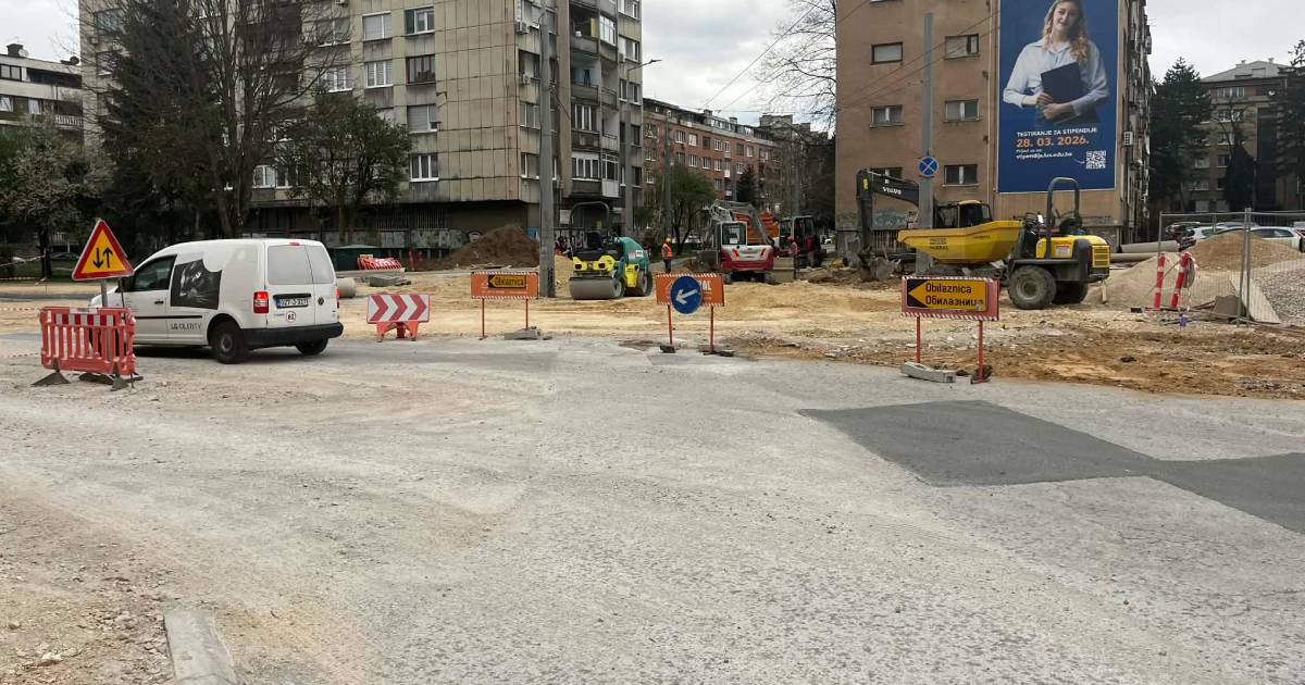 Potpuna obustava saobraćaja na raskrsnici Grbavička, Hamdije Čemerlića i Bulevar Ivice Osima od 22. do 30. jula 2026. godine