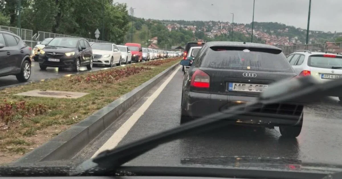 gužva saobraćaj sarajevo