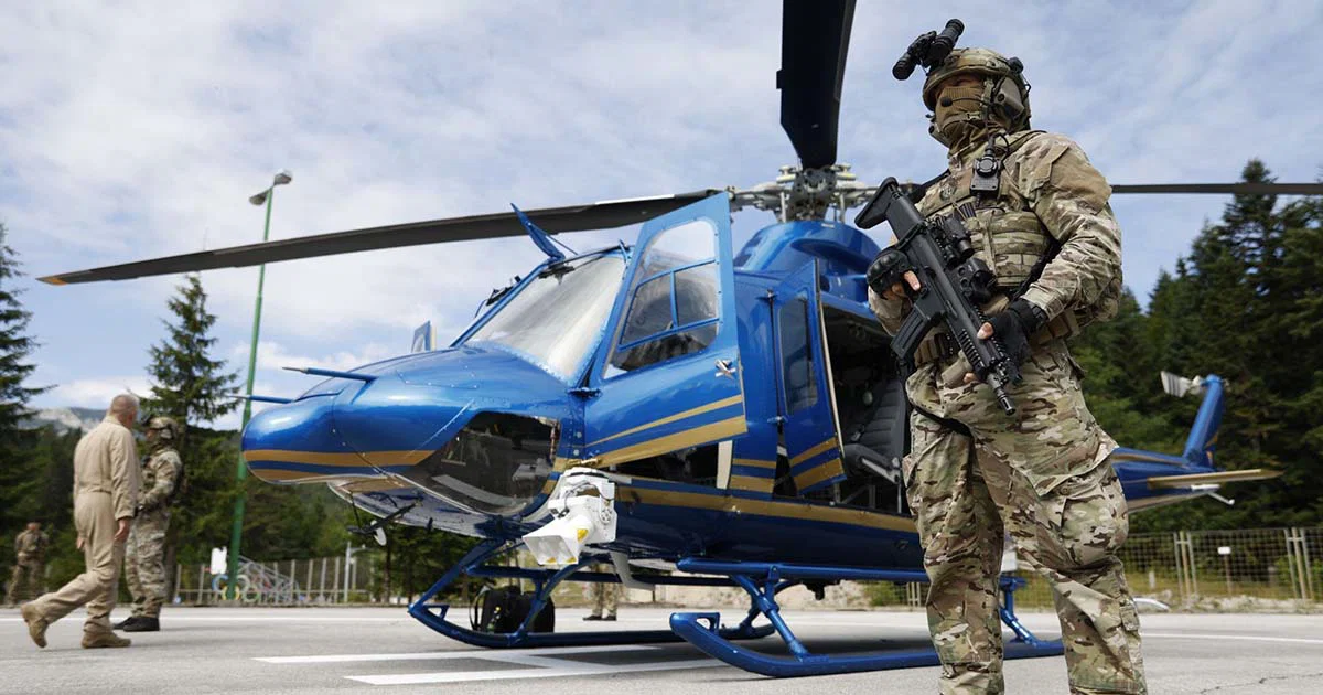 Ministarstvo unutra&scaron;njih poslova KS predstavilo prvi helikopter Subaru Bell 412EPX na Igmanu