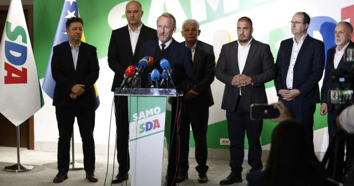Glavni odbor SDA dao podršku Bakiru Izetbegoviću i pregovaračkom timu za koalicijske pregovore