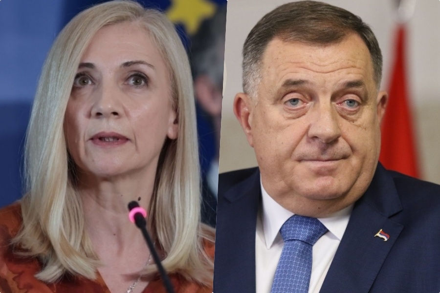 Zamjenica ministra Duška Jurišić reagovala na verbalni napad Milorada Dodika na novinara BHRT-a Vladimira Šuška