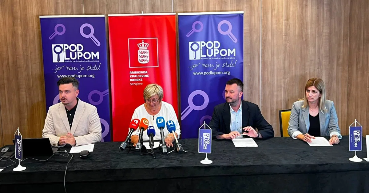 Na Općim izborima 2026. glasački listić neće sadržavati imena kandidata, najavljeno iz Koalicije 'Pod lupom