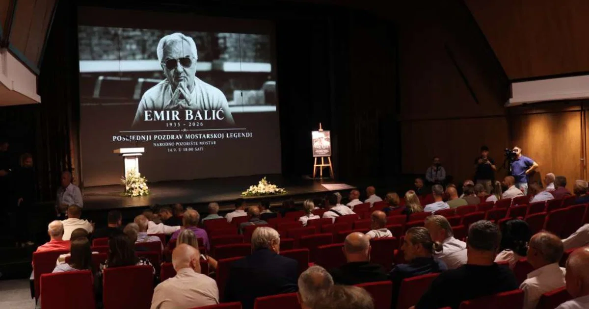 Mostar se oprostio od Emira Balića, legende skakanja i počasnog predsjednika Kluba skakača "Mostari