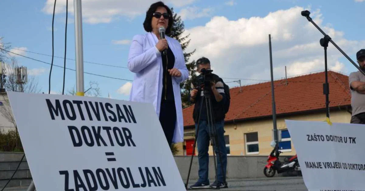 Ljekari i stomatolozi u Tuzlanskom kantonu započeli generalni &scaron;trajk zbog prekinutih pregovora