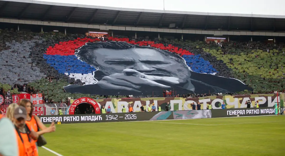 Memorijalni centar Srebrenica podnio prijavu UEFA-i protiv Fudbalskog saveza Srbije zbog veličanja Ratka Mladića tokom 180. derbija