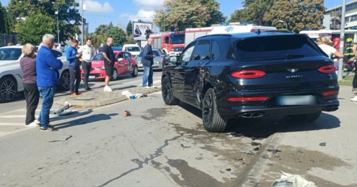U saobraćajnoj nesreći kod Gradskog mosta u Banjaluci povrijeđeno dijete