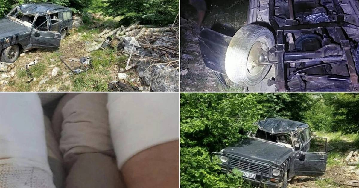 Muškarac s prelomljenim nogama prešao kilometar do pomoći nakon prevrtanja vozila na Rujištu