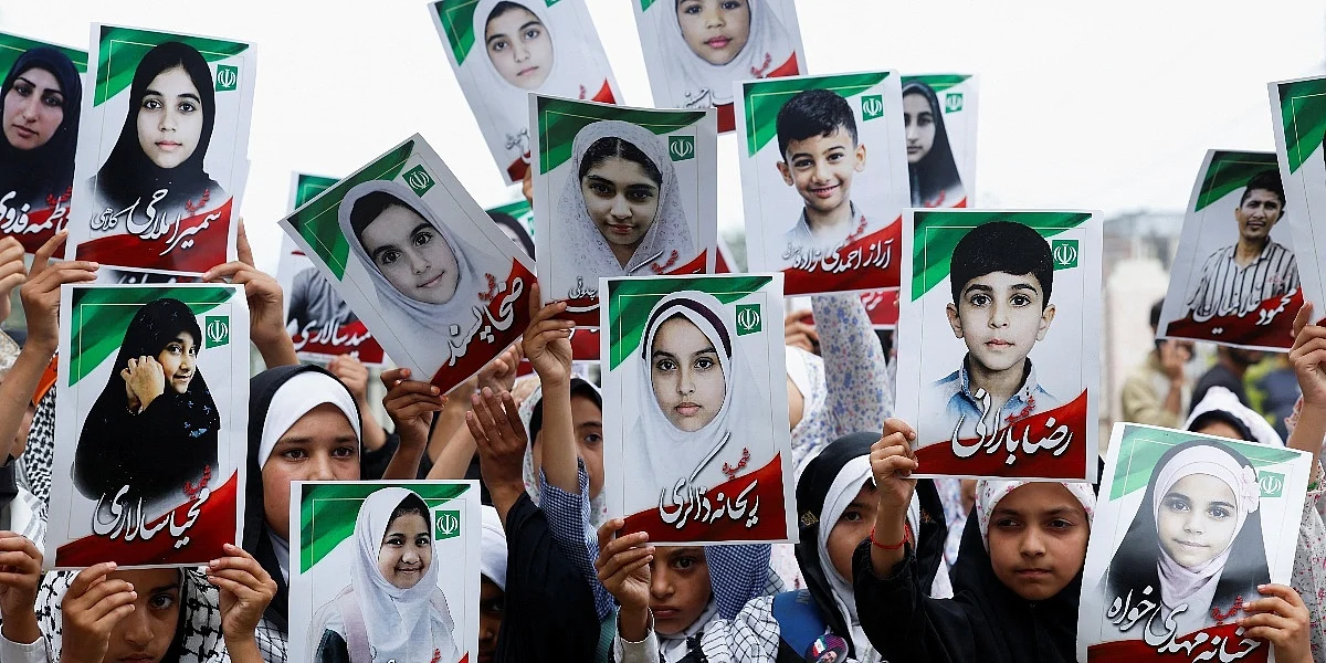 Iranska televizija prikazala pogrebnu povorku za 34 djece ubijene u napadu na &scaron;kolu u Minabu