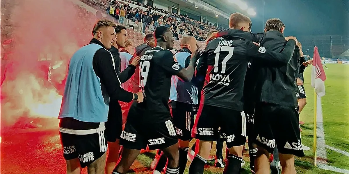 Jovo Lukić vratio se iz reprezentacije i donio preokret Universitatea Cluj u derbiju 3:1