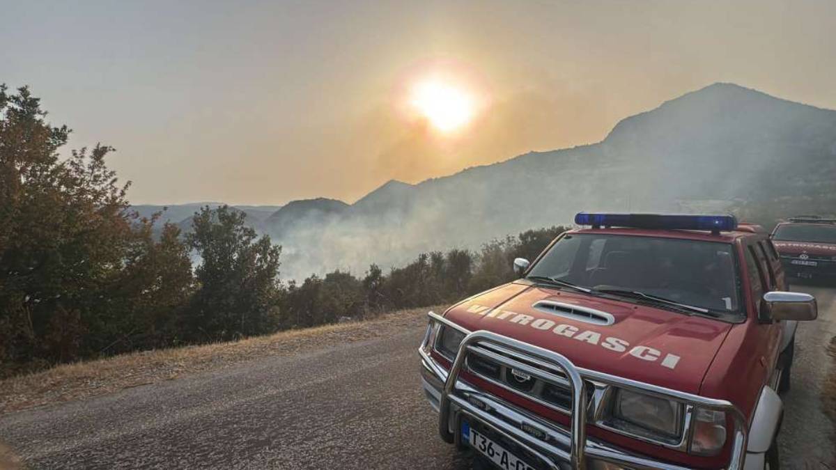 Vatrogasci gasili požar kod Neuma pa pronašli beživotno tijelo