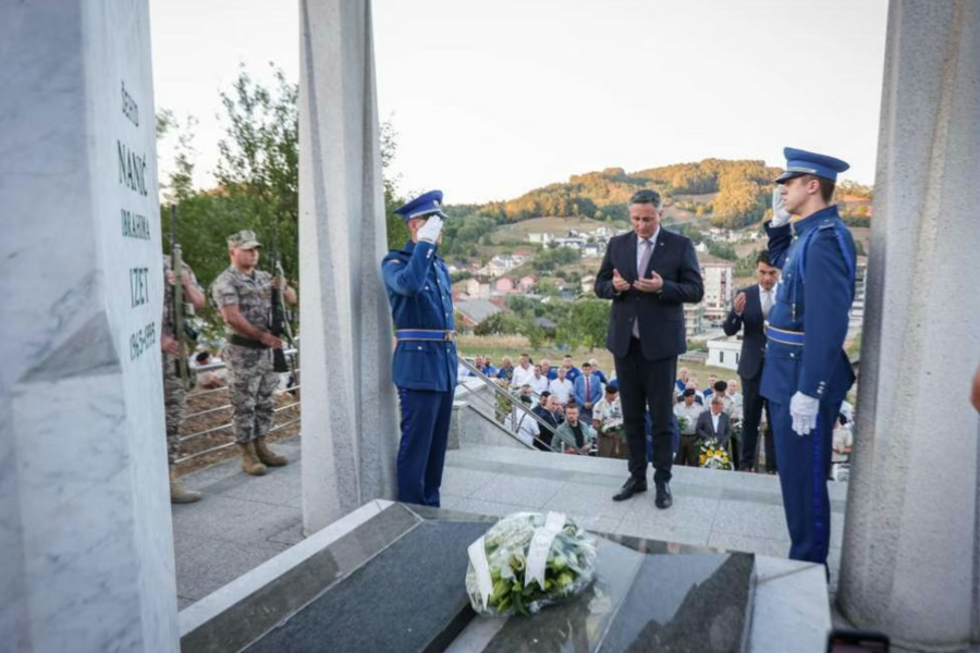 Bećirović na "Slobodarskim danima" u Bužimu pred vi&scaron;e od 10.000 građana povodom 34. godi&scaron;njice 505. brigade