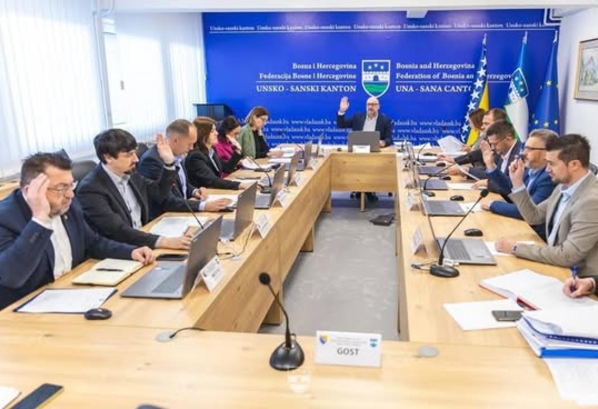 Održana 36. sjednica Vlade USK: Podrška kulturnoj baštini, isplata presuda i pomoć najugroženijima Održana 36. sjednica Vlade USK: Podrška kulturnoj baštini, isplata presuda i pomoć najugroženijima