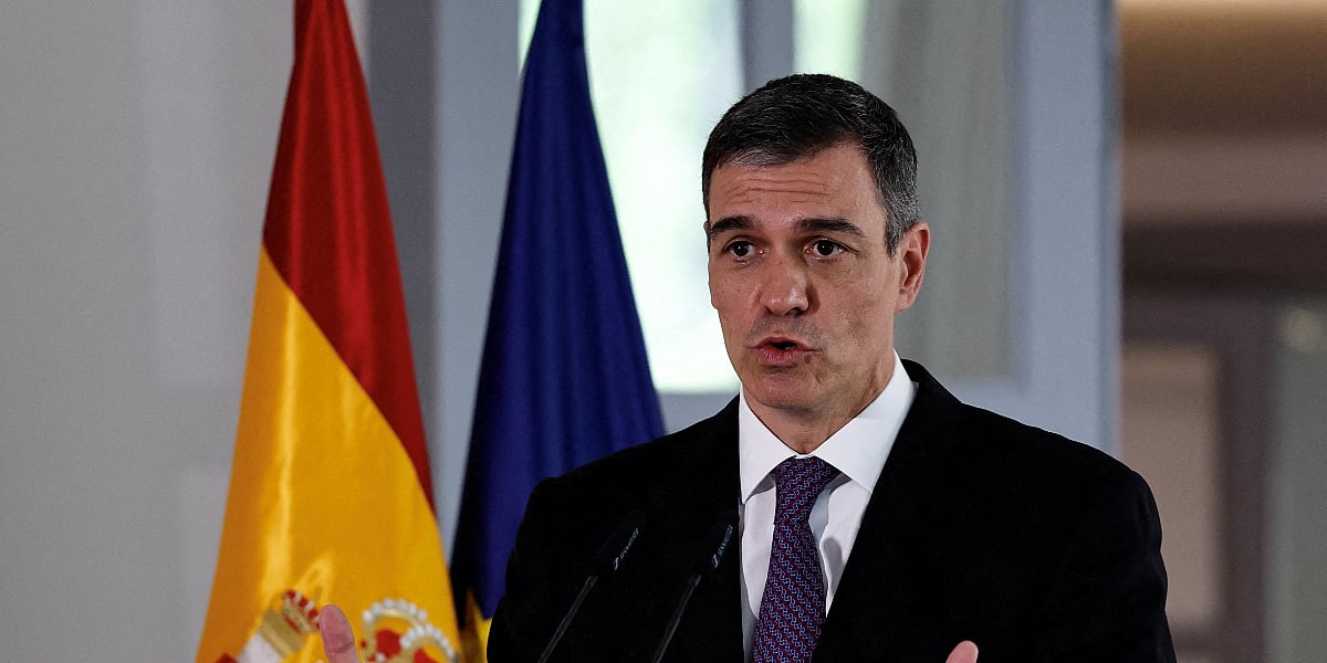 Premijer Španije Pedro Sanchez na pitanje o Izraelu poručio: Mi ne trgujemo s genocidnom državom Premijer Španije Pedro Sanchez na pitanje o Izraelu poručio: Mi ne trgujemo s genocidnom državom