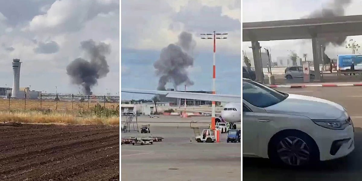 Balistička raketa Huta udarila u aerodrom blizu Tel Aviva, IDF nije uspio da je presretne Balistička raketa Huta udarila u aerodrom blizu Tel Aviva, IDF nije uspio da je presretne