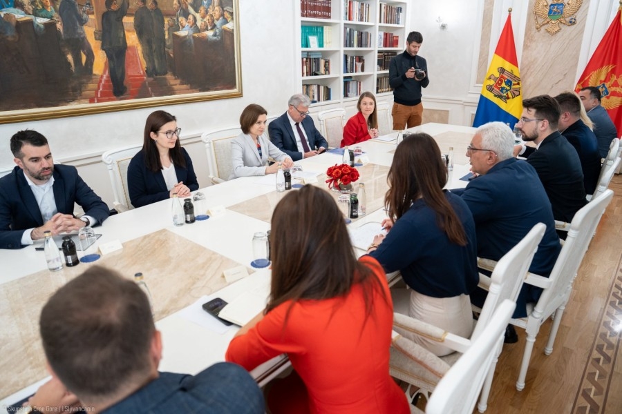 MANDIĆ SE POHVALIO PRED PREDSJEDNICOM MOLDAVIJE: "Crna Gora apsolutni lider među zemljama kandidatima" MANDIĆ SE POHVALIO PRED PREDSJEDNICOM MOLDAVIJE: "Crna Gora apsolutni lider među zemljama kandidatima"