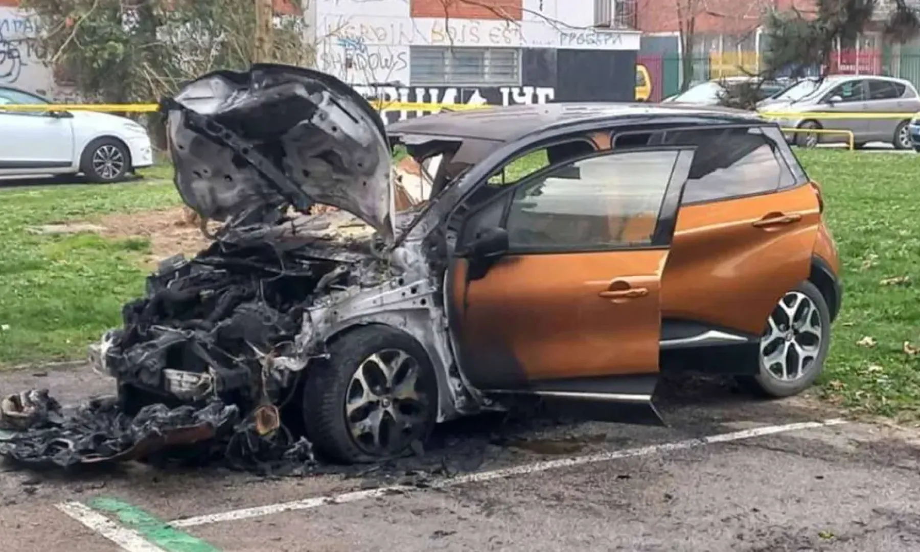 Automobil koji je zapaljen pripadao supruzi zamjenika gradonačelnika