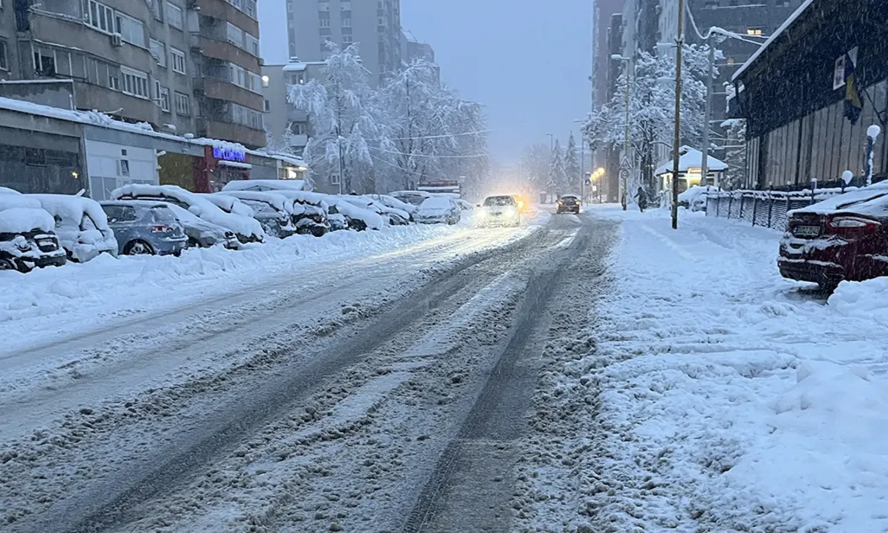 Na ovim putnim pravcima u BiH je saobraćaj jutros u zastoju ili je potpuno obustavljen