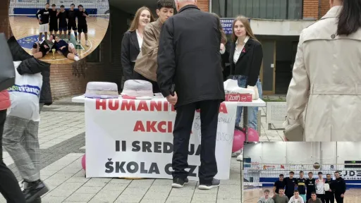 Učenici JU „II srednja škola“ Cazin prikupili 10.801,40 KM za Dženana, Džanu i Dariju