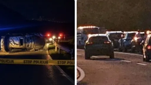 Te&scaron;ka saobraćajna nesreća na magistralnom putu M-5 u Ripačkom klancu uzrokovala potpunu obustavu saobraćaja