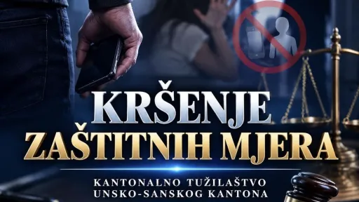 Općinski sud u Velikoj Kladu&scaron;i produžio pritvor 55-godi&scaron;njaku zbog kr&scaron;enja za&scaron;titnih mjera, navodi Tužila&scaron;tvo USK