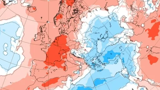 Ekstremni temperaturni kontrast u Evropi: 41,3&deg;C u &Scaron;paniji, na Balkan stiže hladan zrak iz Sibira