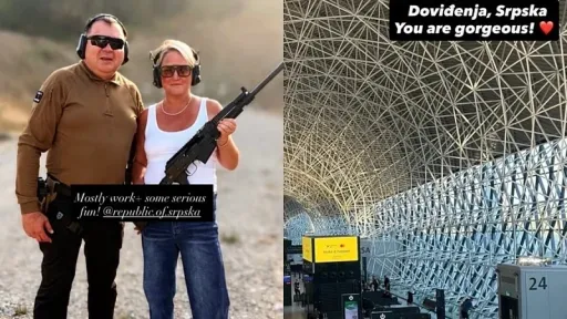 Evi Kokalari objavila fotografije Katie Wiles u RS-u (august 2026) i navodi njeno lobiranje za Milorada Dodika